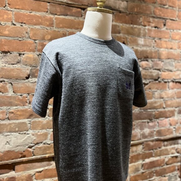 Needles Papillon Embroidered Pocket Tee - Picture 2 of 11